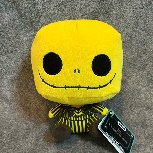 Funko POP! Plush - Nightmare Before Christmas Blacklight - JACK SKELLING… - Picture 1 of 7